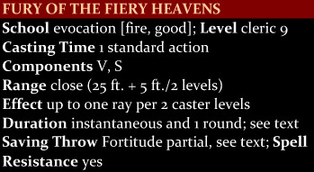 Fury of the Fiery Heavens